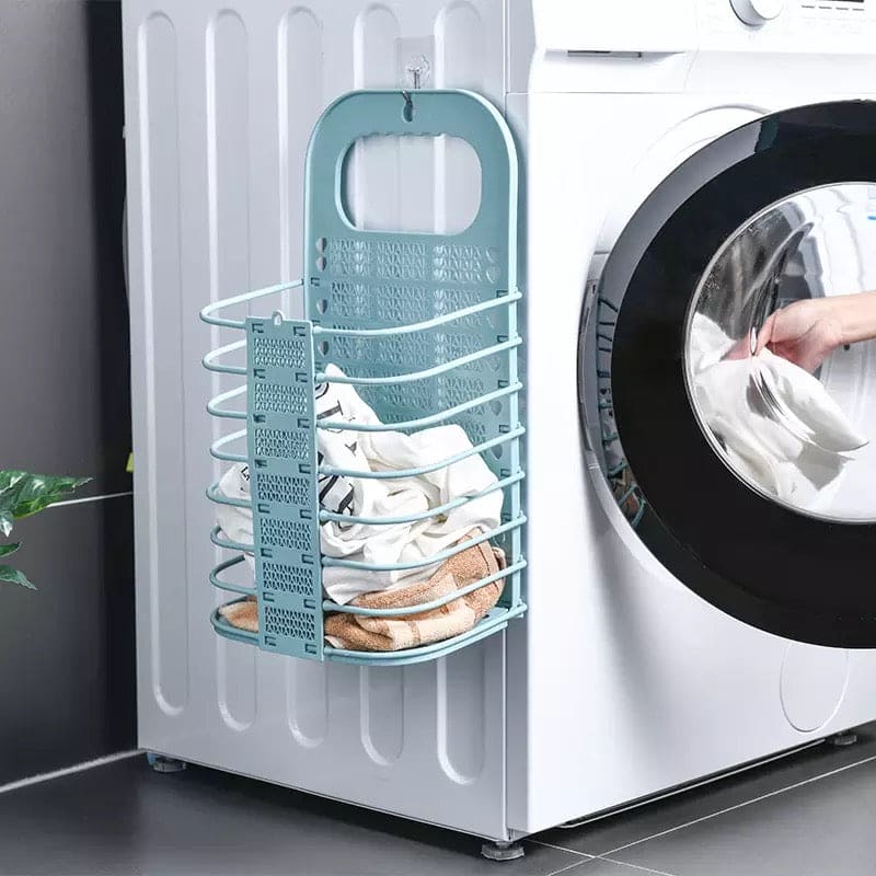 Foldable Laundry Basket, Wall Mounted M Breathable Dirty Clothes Storage Basket, Hanging Bathroom Clothes Laundry Organizer Foldable Laundry Basket, Wall Mounted M Breathable Dirty Clothes Storage Basket, Hanging Bathroom Clothes Laundry Organizer